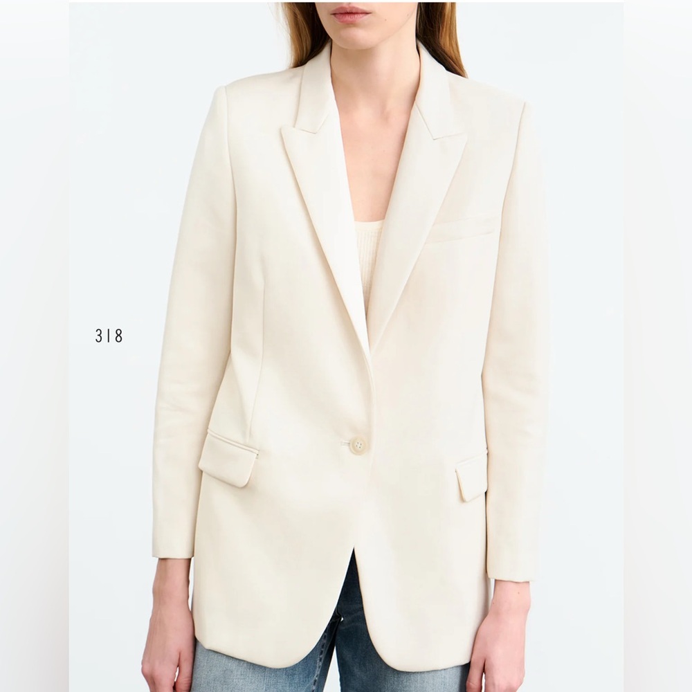 Nili Lotan Ivory Blazer almost new